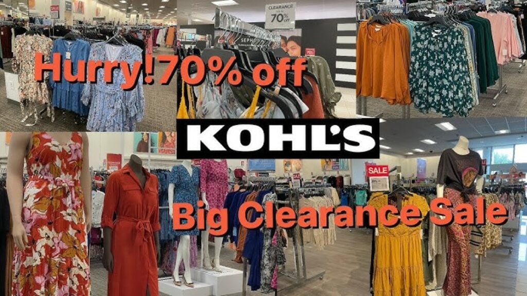 kohls 70offhq720 4 How to Shop for Clearance Items on Kohl's.com Save 70% Off