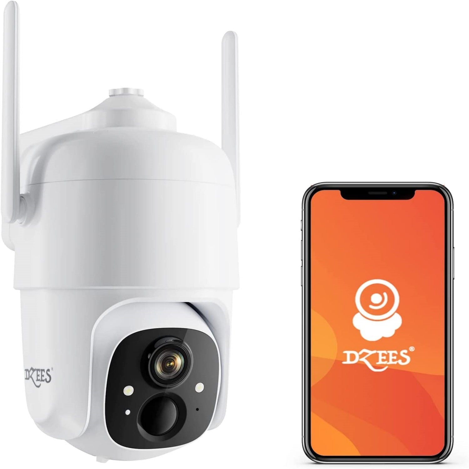 Dzees 2K PTZ Outdoor Security Camera