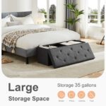 Sweetcrispy Bed Footstool storage ottoman Deal Review