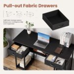 Sweetcrispy 48-Inch Desk with 3 Drawers & Deal Review