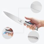 IMARKU 10-PC Kitchen Knife Set with Wooden Deal Review