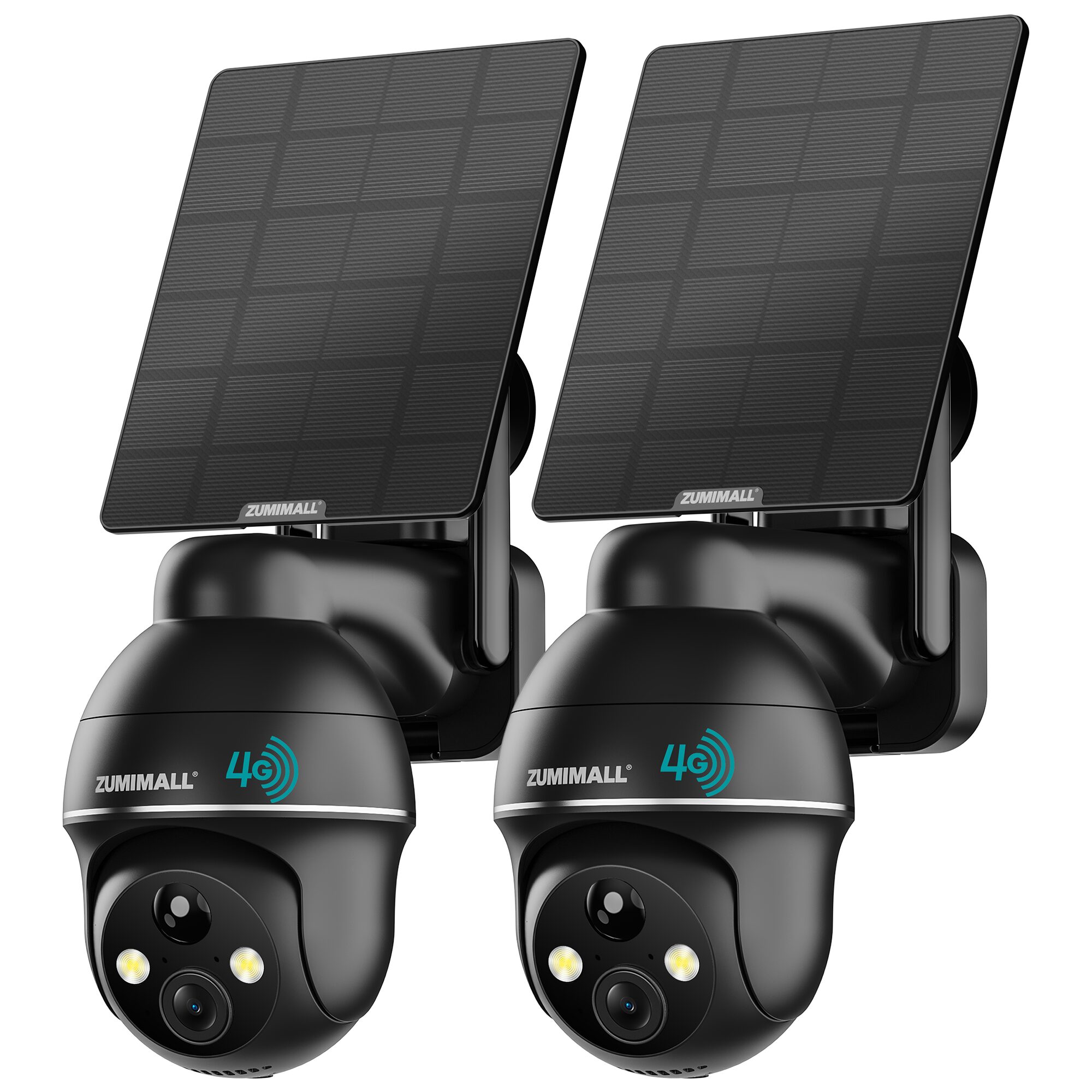 4G LTE Cellular Wireless Security Camera-G1K (2-PACK )