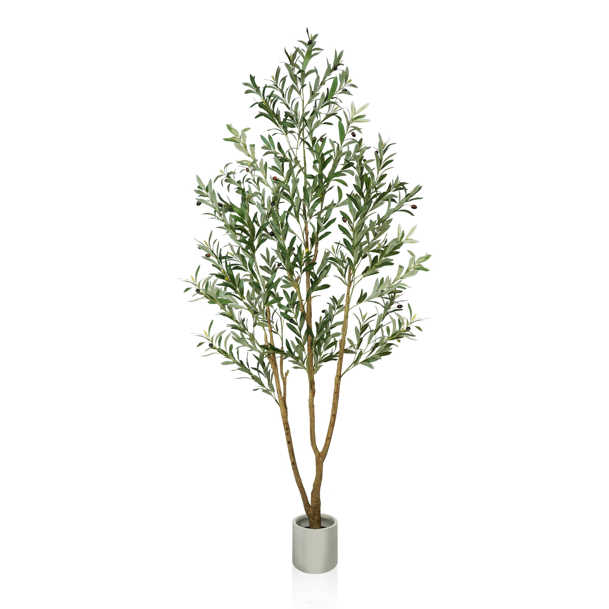OLIVIVI Artificial Olive Tree 7FT Tall Faux Silk Review