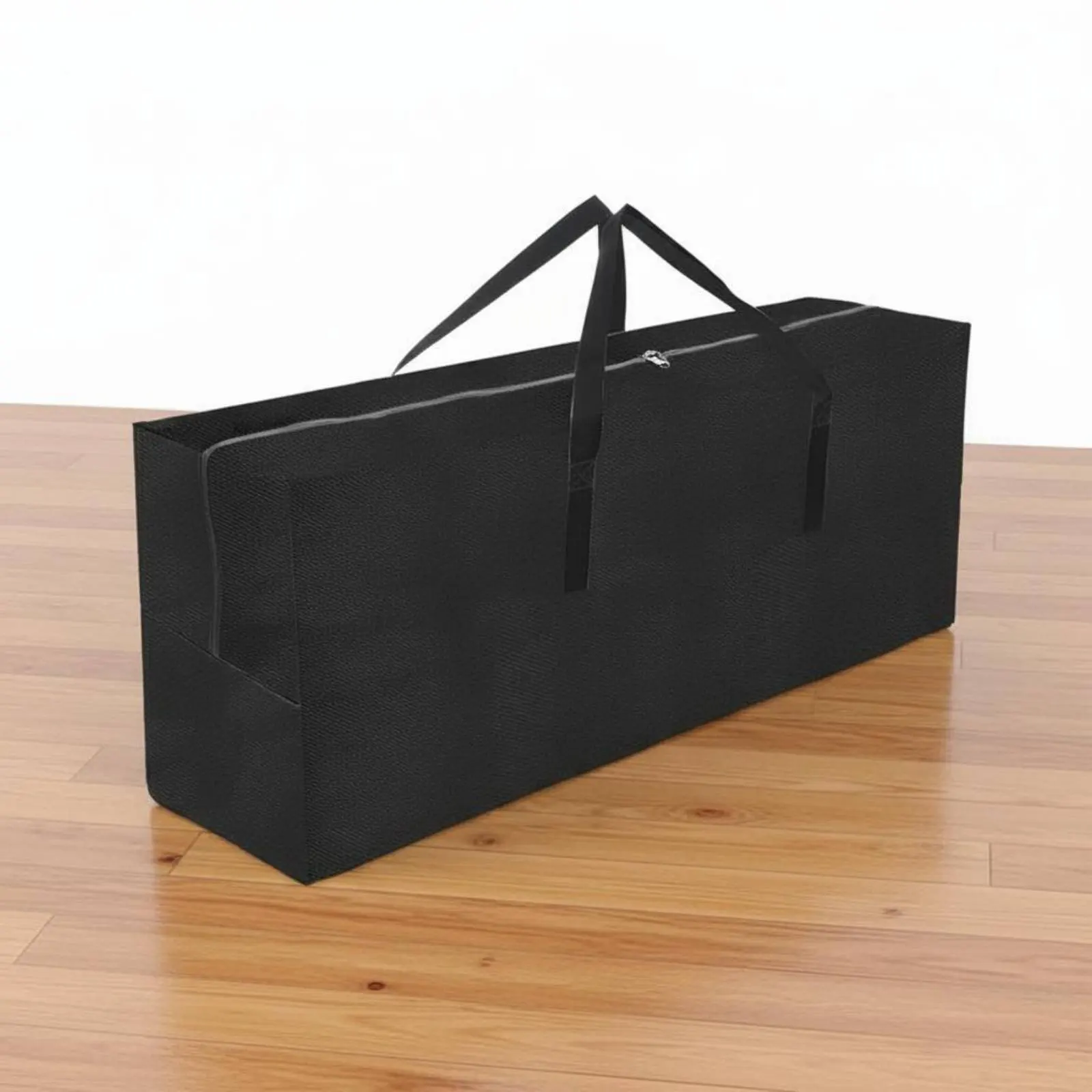 Outdoor Cushion Storage Bag Reinforced Handles Patio Cushion Storage Bag Foldable Dustproof