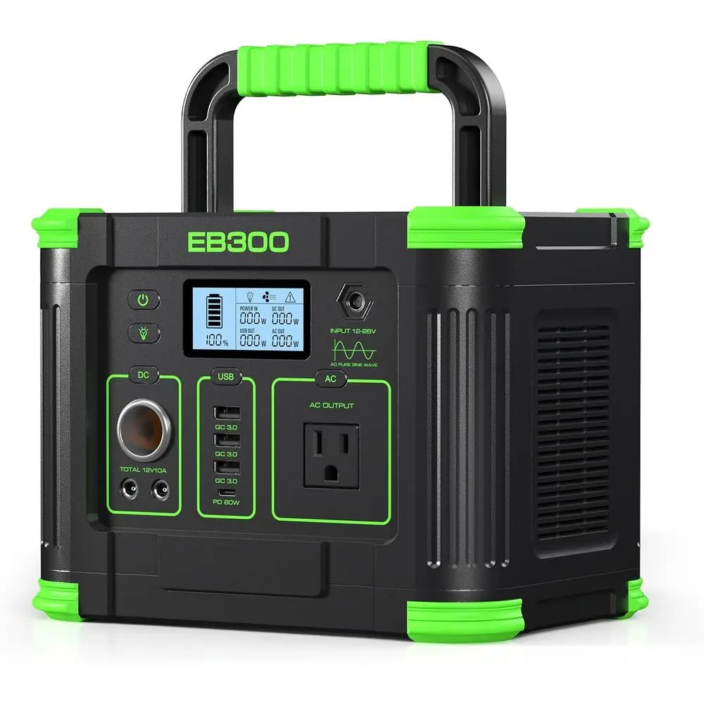 AliExpress 330W Portable Power Station with 288.6Wh Lithium Battery, 60W Solar Charging, Suitable for Camping, RVs, and Home Use Deal Review