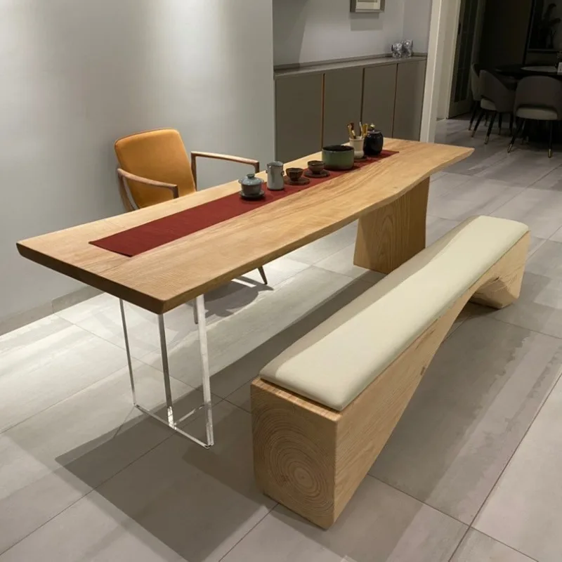 AliExpress Nordic Solid Wood Acrylic Floating Table Modern Simple Study Bedroom Office Desk Creative Home Furniture Mobili Da Studio FYFD Deal Review