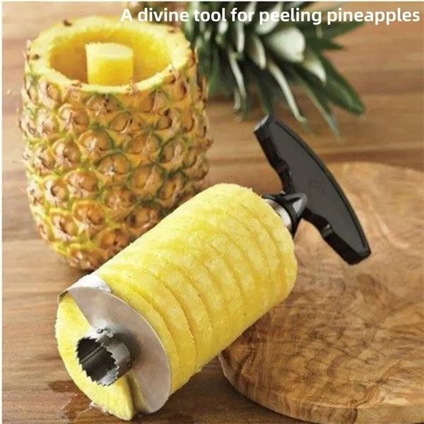 1pcs Pineapple Slicer Peeler Stainless Steel Fruit Tools Cooking Tools Kitchen Accessories Kitchen Gadgets 250422