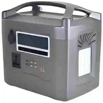 Inverter 600W 1000W 1500W Portable Solar Electric Power Station For Emergency Power Supply Home Use