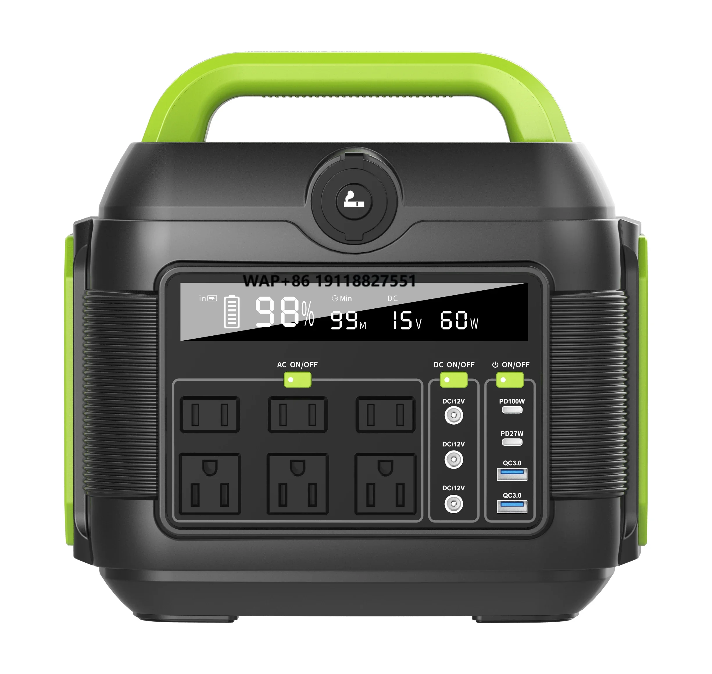 Solar Generator 110V 220V 200w 300w 500w 600w 1000w 2000w Outdoor Bank Portable Solar Lifepo4 Portable Power Station